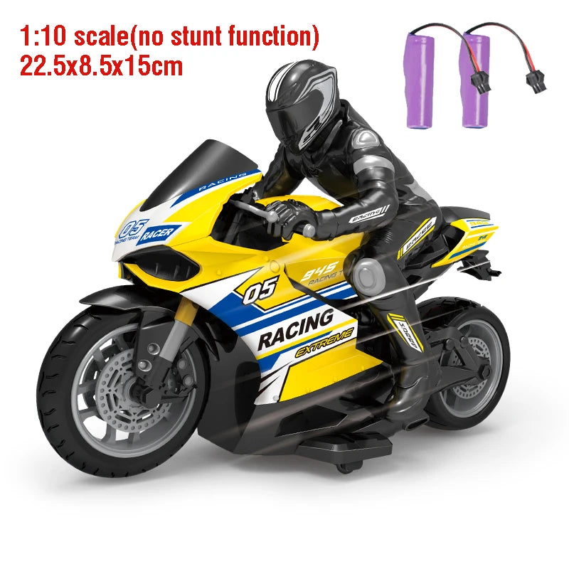 RC Motorcycles 1:6 1:10 Electric Motor RC Cars High Speed 4CH Remote Control Racing Motorcycle Drift Car Kids Xmas Festival Gift