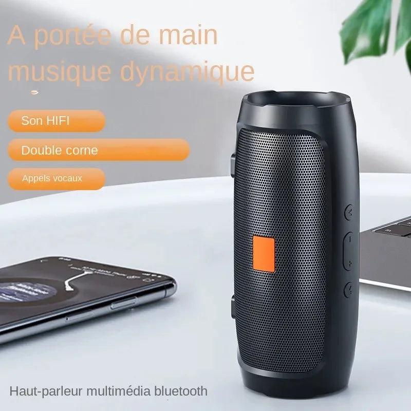 Lenovo Bluetooth 5.4 Portable Wireless Speakers TF USB FM Dual Speaker Stereo Playback Voice Broadcasting Subwoofer Speaker