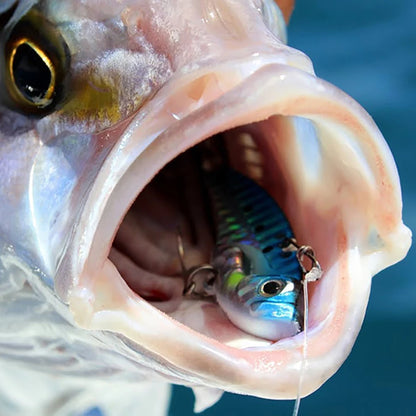 VIB Lure Metal Jig HardBait 7g 10g 15g Spoon Spinner Laser Painting 3D Eyes Fishing Tackle Strong 3X Hooks Swimbait Pesca Bait