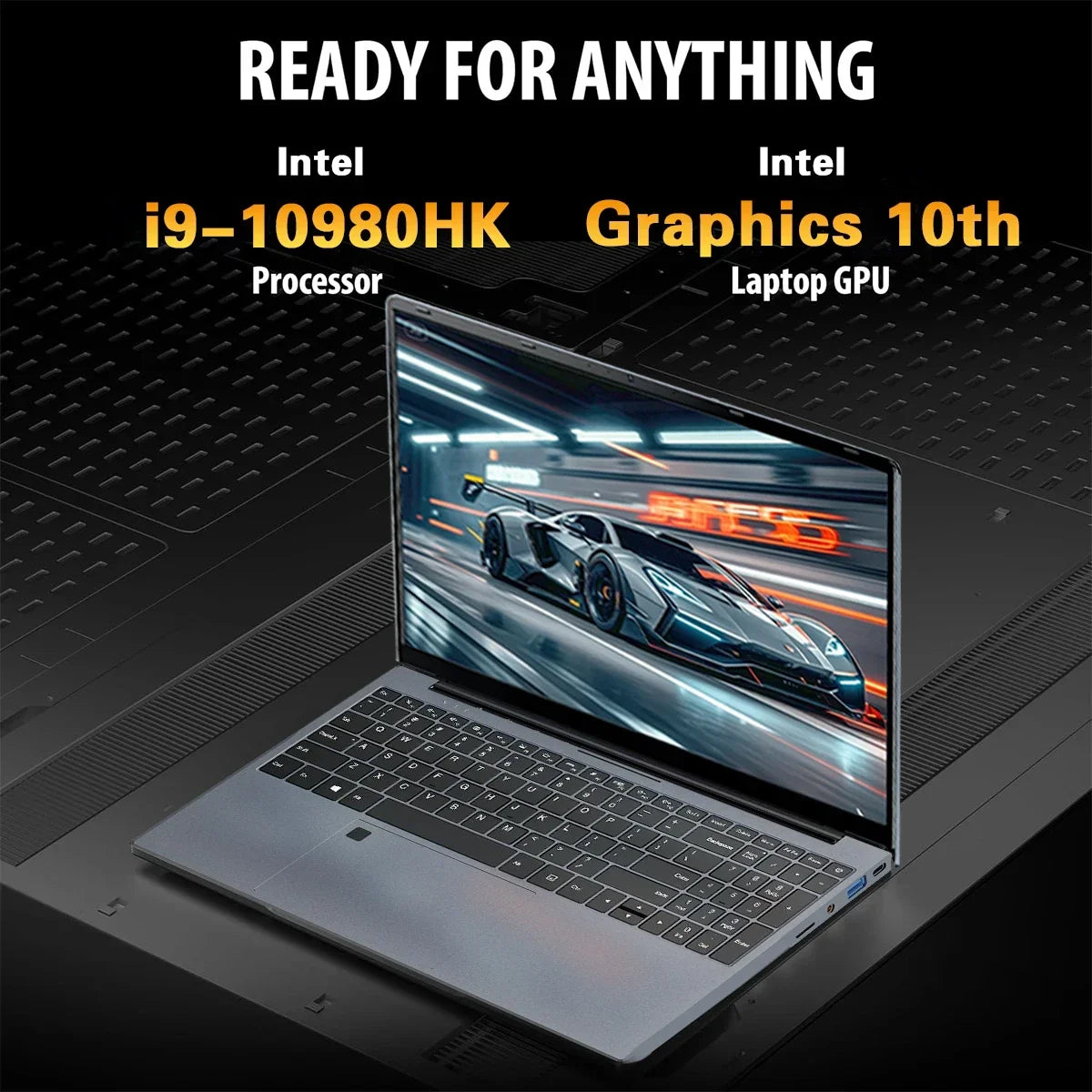 15.6 Inch Slim Gaming Laptop PC Intel Core i9 10980HK Win 11 Pro 32GB RAM 2TB SSD 1080P FHD Display Business & Gaming Notebook