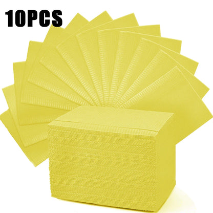 250/125/10pcs Tattoo Clean Pad Disposable Colorful Dental Bibs Tattoo Table Covers Cleaning Wipes Napkin Tattoo Accessories
