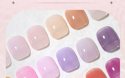 Clou Beaute Semi-transparent Jelly Color UV Gel Manicure Gel Nail Nail Supplies For Professionals Semi-permanent Varnish 15ml