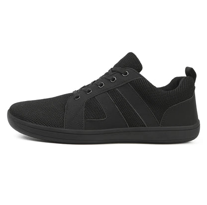Men Barefoot Walking Wide Toe Box Zero Drop Minimalist Sneakers Non Slip Comfortable Walking Shoes Breathable Running Shoes