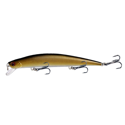 1pcs Fishing Lures 12.5cm/12g Minnow Lure Rattling High Quality Hard Bait Crankbait Wobbler Fishing Tackle Leurre Peche For Pike