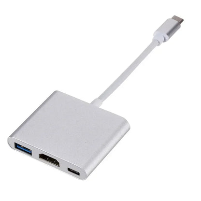 USB-C 3-i-1-hubb med HDMI, USB 3.0 och PD