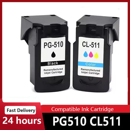 PG510 CL511 Kompatibel Bläckpatron för Canon PIXMA-skrivare