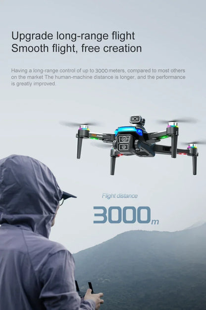 RG706 MAX GPS Drone 8K Professional Dual HD Camera 5G WIFI FPV 360° Obstacle Avoidance Brushless Large Screen Rc Quadcopter Dron