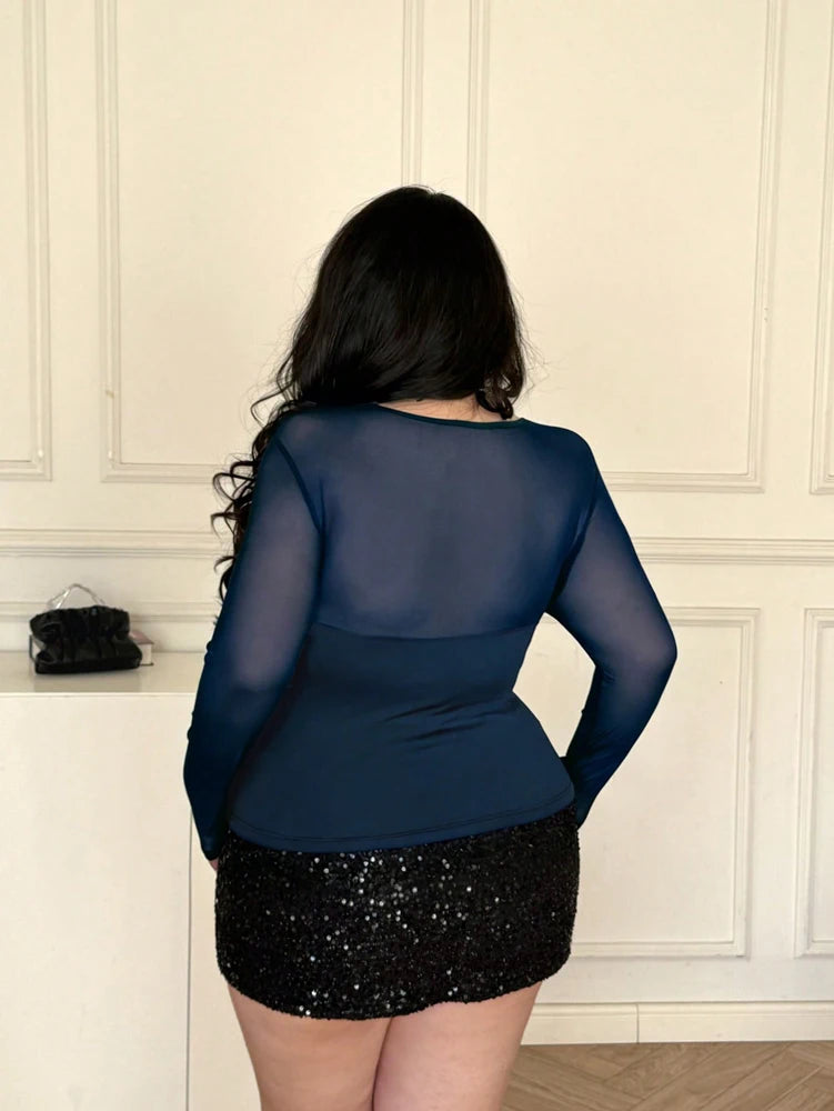 New Spring/Summer Collection: Plus-Size Fashionable Y2K-Style T-Shirt – Perfect for Everyday Wear, Flattering and Slimming