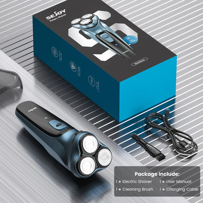 Sejoy elektrisk rakapparat med trimmer och USB-C-laddning