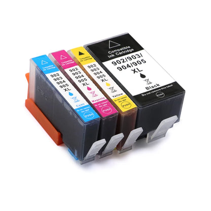 1~5 set 902XL 903XL 904XL 905XL HP903 HP905 bleckpatron kompatibel med HP Officejet Pro-skrivare
