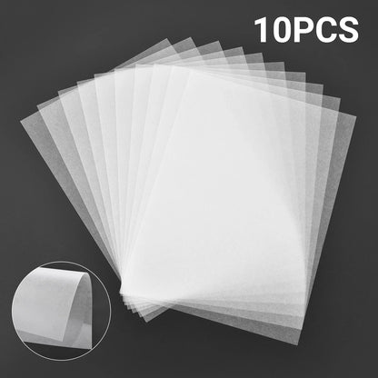 10Pcs Shrink Plastic Sheets DIY Fun Thermal Shrink Film Translucent Shrink Art Film Papers Handmade Supplies Making Party Decor