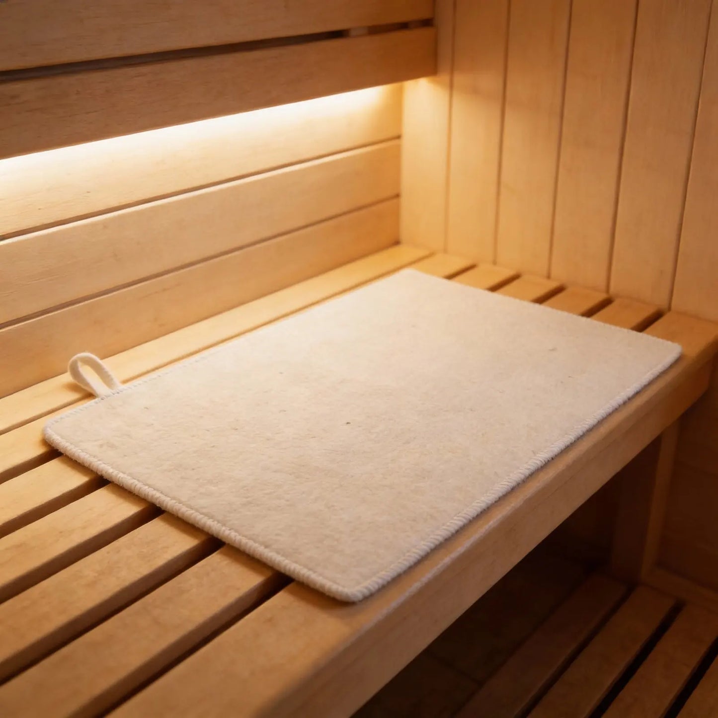 2Pcs Felt Sauna Mat Cushion Heat Insulation Hot Spring Bath Mat Sweat Absorbent Sauna Seat Cover for Spa Shower Room