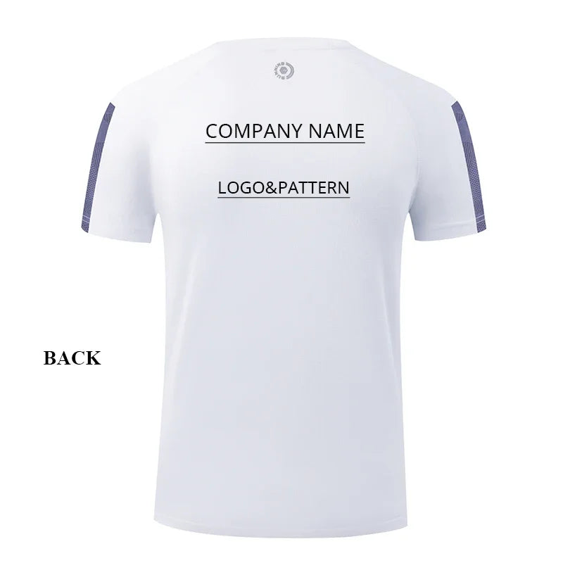 Sport T-shirt med Eget Tryck – Quick Dry, Kortärm, Unisex | S–4XL