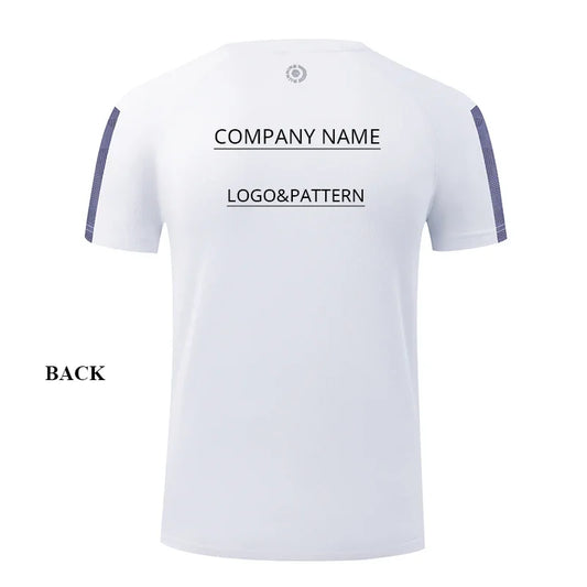 Sport T-shirt med Eget Tryck – Quick Dry, Kortärm, Unisex | S–4XL
