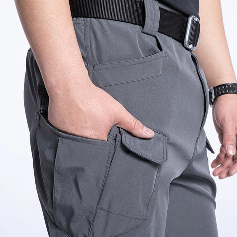 Outdoor Assault Pants with Thickened Fleece for Men Waterproof and Warm Various Colors of Casual Work Pants Hiking Pants