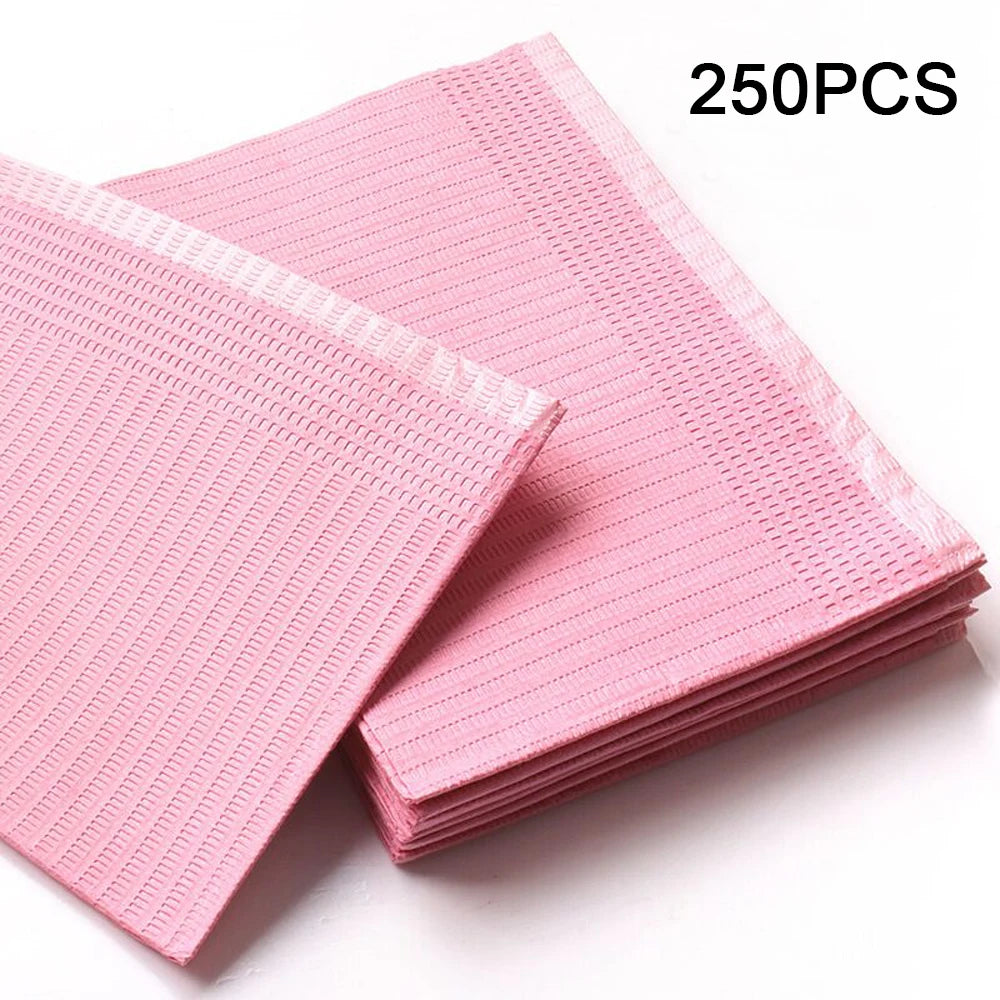 250/125/50/20pcs Black Tattoo Cleaning Wipes Pad Disposable Dental Piercing Bibs Waterproof Sheets Paper Tattoo Accessories