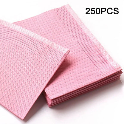250/125/50/20pcs Black Tattoo Cleaning Wipes Pad Disposable Dental Piercing Bibs Waterproof Sheets Paper Tattoo Accessories