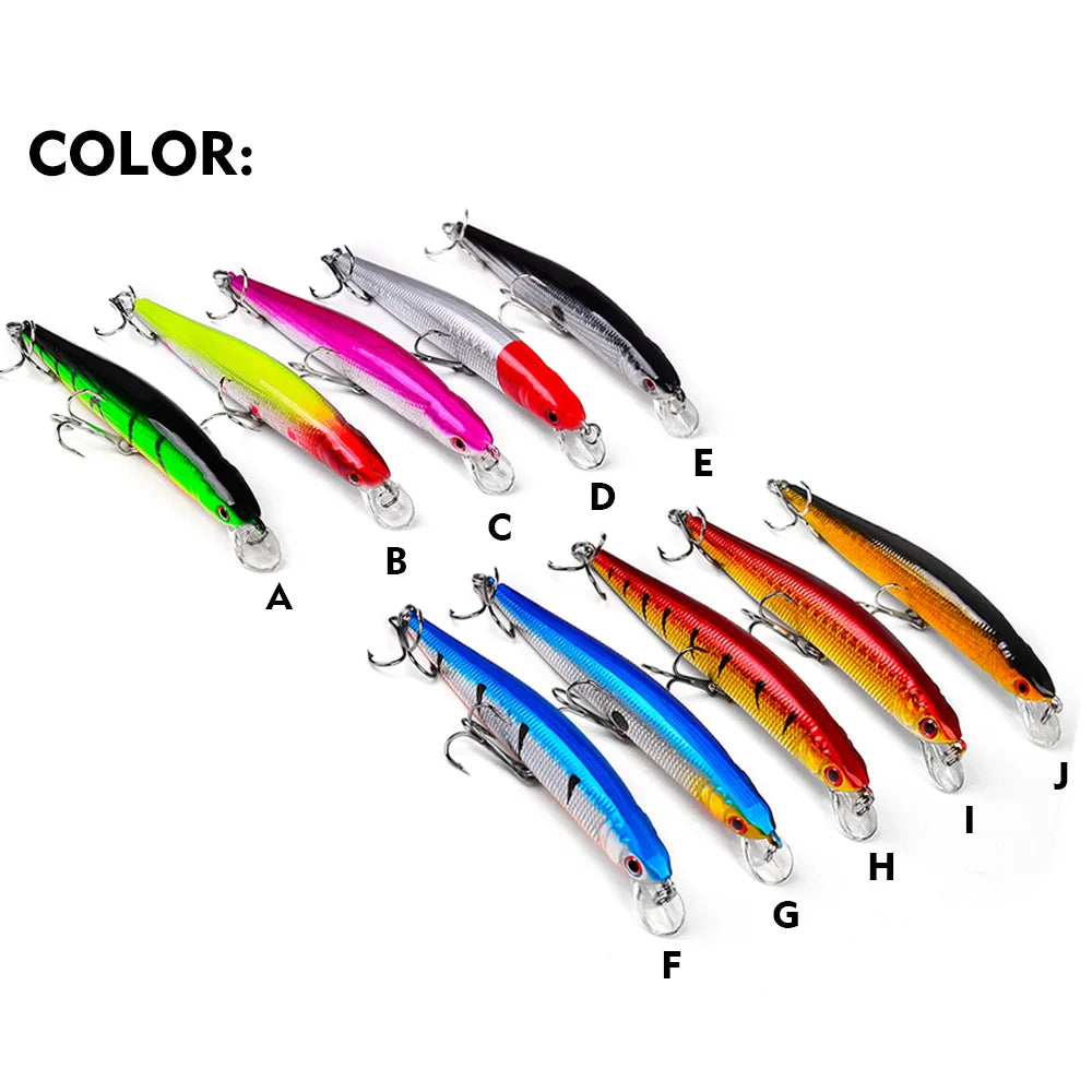 Floating Fishing Lure 8.4G 10CM Urgent Fishing Minnow Crank Lure Swinger Fishing Lure Set Processing Artificial Lure Kit
