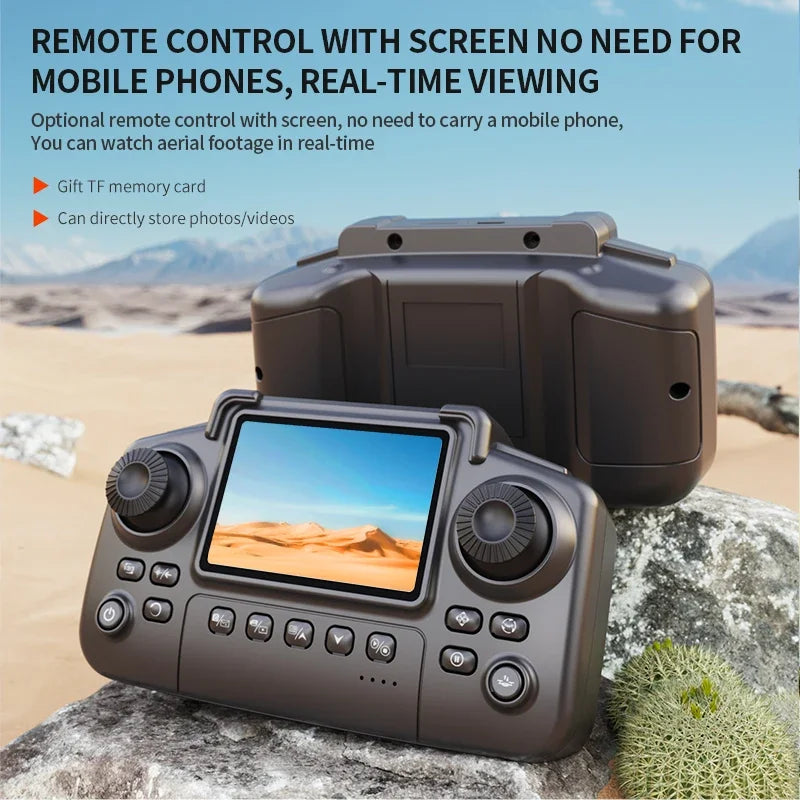 E99 Pro Drone with 8K HD Camera Remote Control Quadcopter Four Axis Aircraft Altitude Hold GPS Flying Toy for Aerial Photography