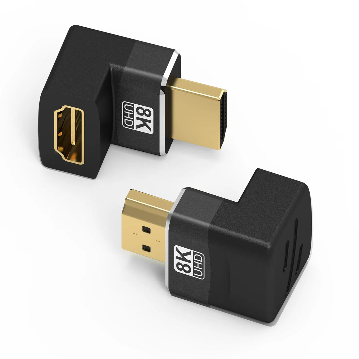 HDMI 2.1-adapter med 90° eller 270° vinkel – 8K 60 Hz