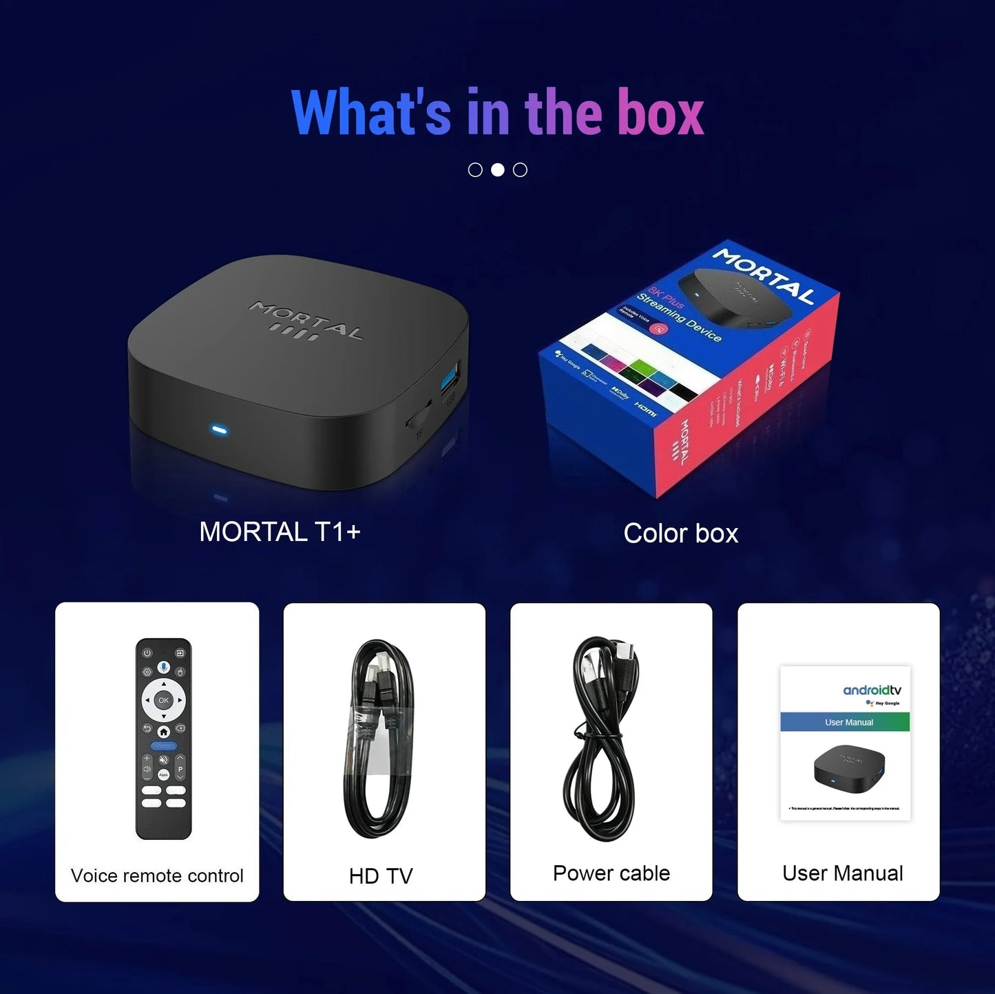 2026 T1+ Android 16 Smart TV Box Rockchip RK3518 WIFI6 BT 5.4 UI Interface 8K HD Media Player Voice Assistant Set Top Box IPTV