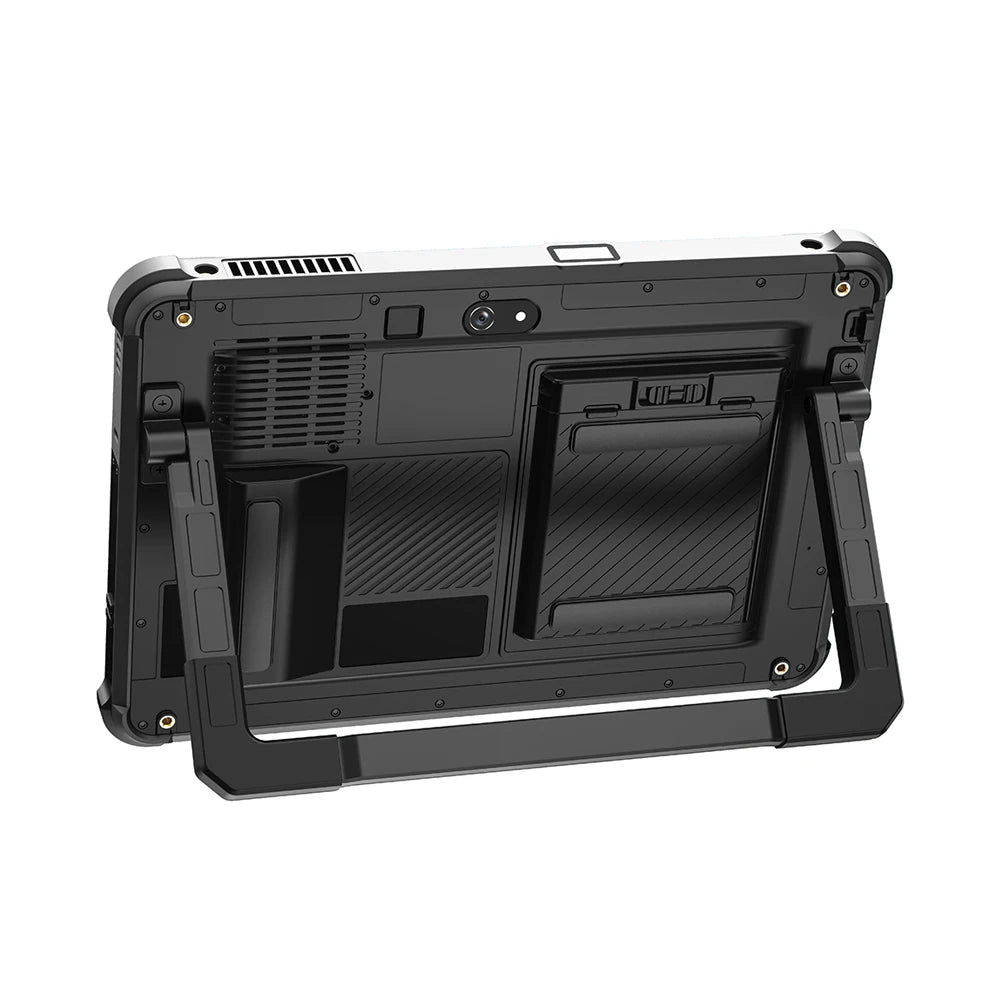 11-Inch Rugged Industrial Waterproof Laptop Intel i7-1255U CPU with Adjustable Stand for 1D/2D Scanner Windows OS IP67