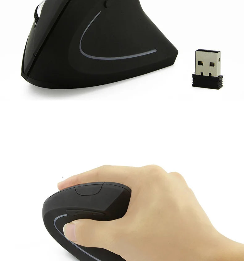 Bärbar trådlös USB- och Bluetooth-gamingmus