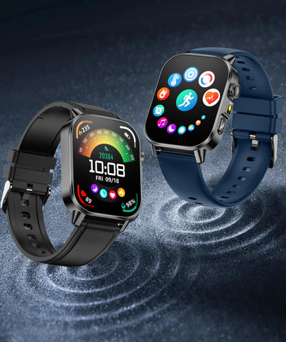 Nursing Grade New ECG+PPG Healthy Diagnose Smart Watch Men Body Analysis Blood Pressure Lipid Uric Acid NFC Health Tracker Watc