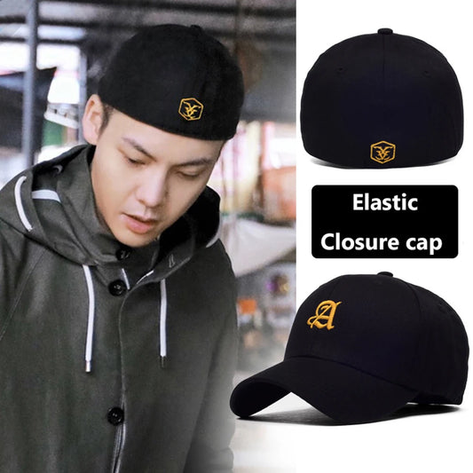 Fitted Full Stretch Elastic Closed A Letter Flex Just Fun It Cap Hat New Trucker Men Women Dad Hip Hop Baseball Sun Visor Era