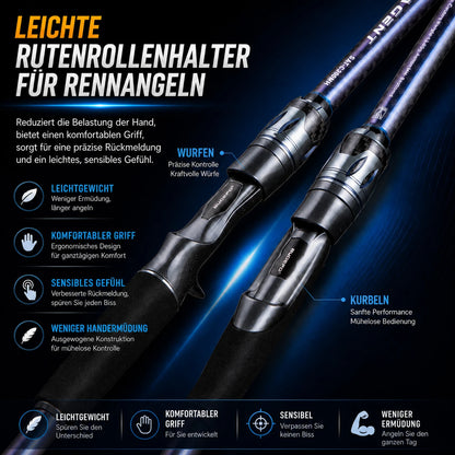 BUDEFO SECRET AGENT Lure Fishing Rod 1.8m 2.4m 3.0m  30T Carbon Spinning Baitcasting FUJI Guide Travel Lure Rod 2-70g L/ML/M/MH