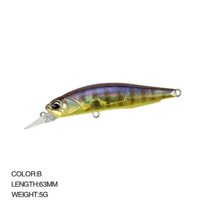 Minnow Fishing Lure Wobbler Rozante 77SP Long Cast Hover Swaying Lure Jerkbait Artificial Bait Culter 77mm/63mm Alburnus Bait