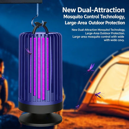 Mosquito Killer Lamp UV Light USB Anti Mosquito Trap Outdoor Electric Shock Mosquito Killer Light Use Kills Moths Wasps Gnats