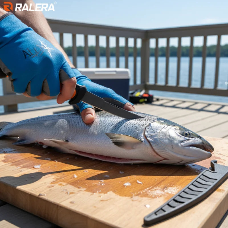 Lure Fishing Gear Equipment: Fish Gripper, Split Ring Fishing Pliers, Pliers Sheath, Retention Rope, Fishing Tackle Stuff Kit