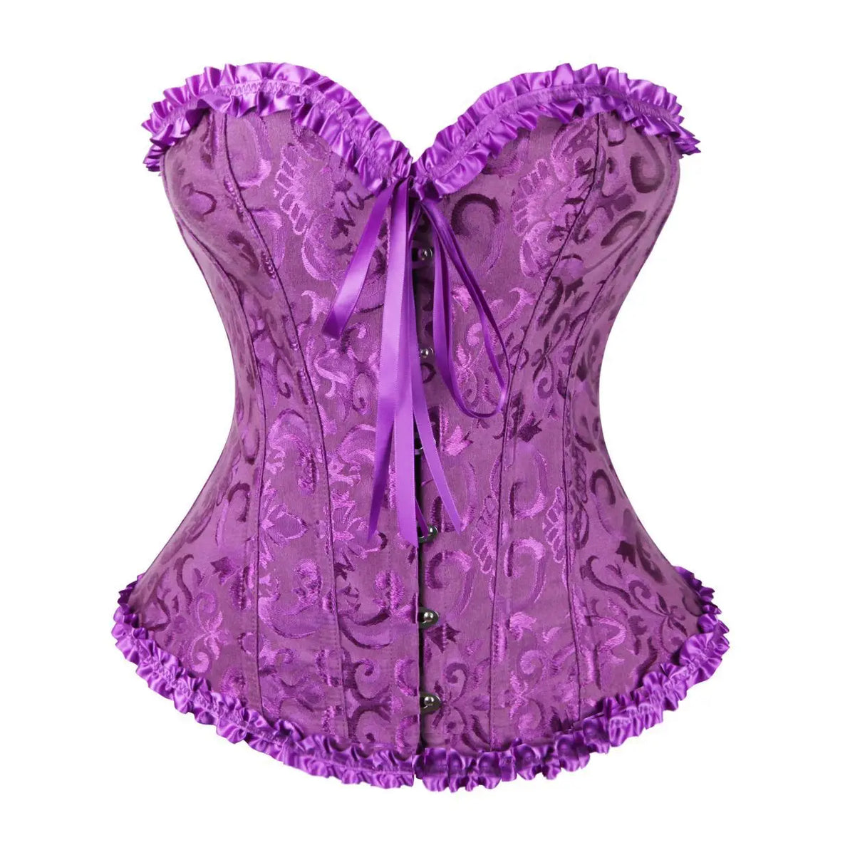 Sexig gotisk korsett shapewear dam steampunk snörning midjeträning