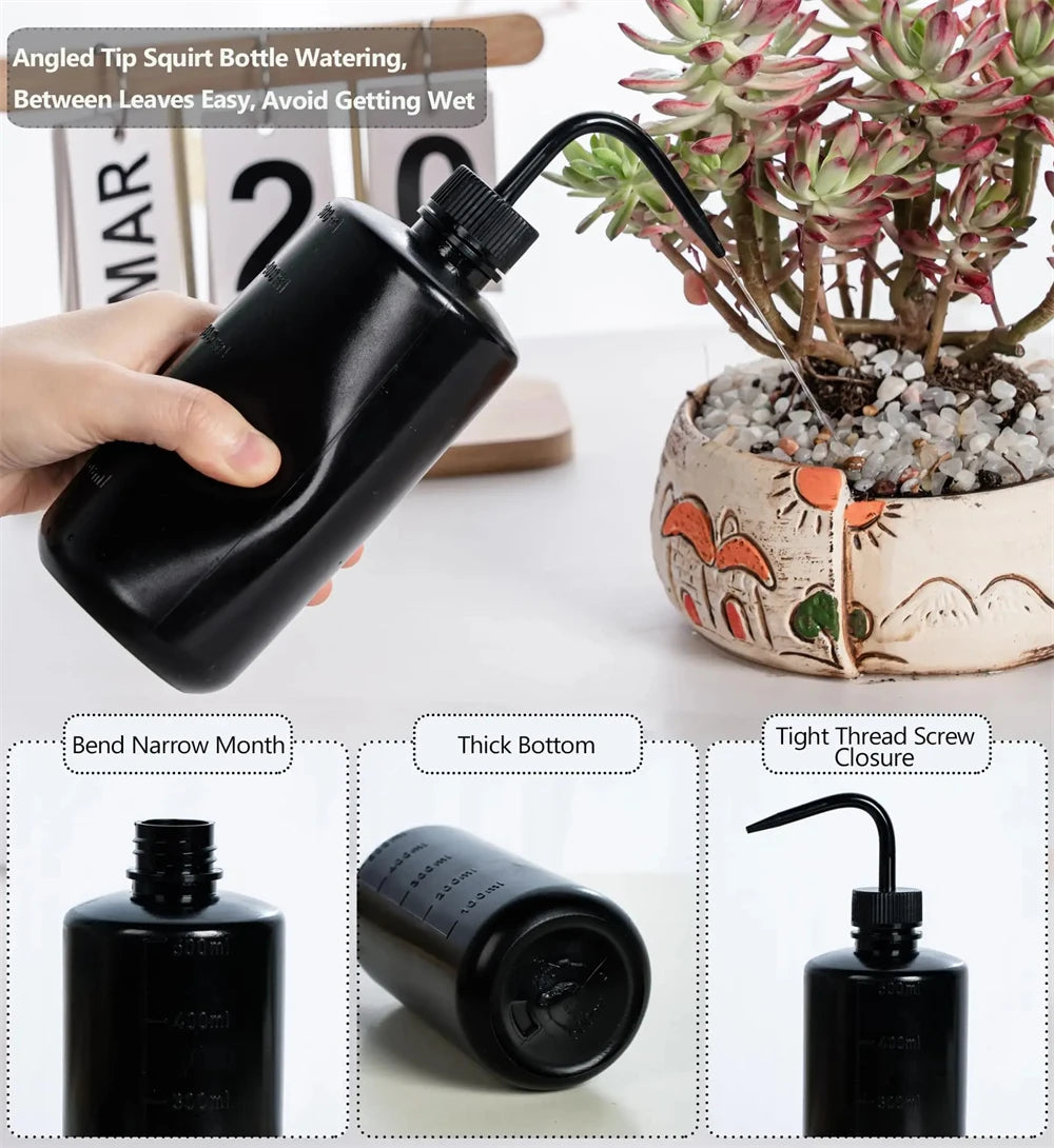 1Pc 250/500ml Plastic Tattoo Spray Bottle Lab Safety Wash Bottles Tattoo Squeeze Bottle Tattoo Accessories Microblading Supplies