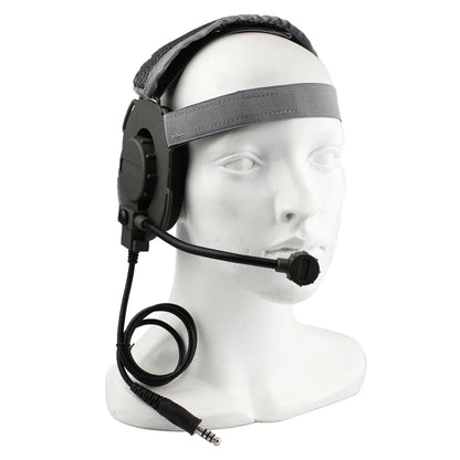 Tactical Outdoor Shooting Communication Headphone Bowman Elite II Headset U94 PTT For Kenwood Baofeng UV-5R Radio Accessory
