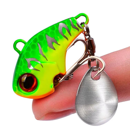 Fishing Lures Wobble Rotating Metal Vib Vibration Bait Winter Fishing 6g 15g 28g Artificial Hard Baits Spinner Spoon Lure