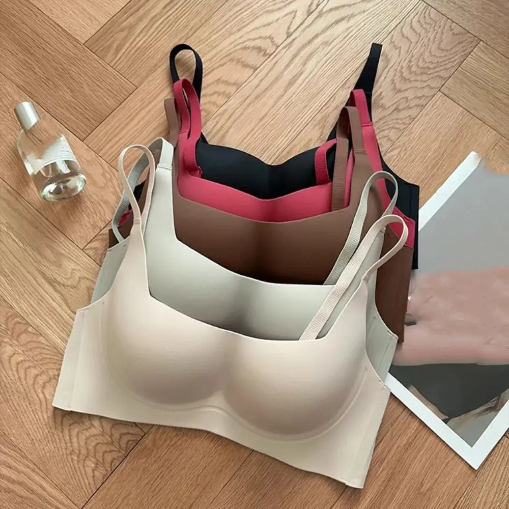Fashion Shockproof Seamless Bra Anti-sagging Underwear Bralette for Women Intimates Push Up Bra Girl
