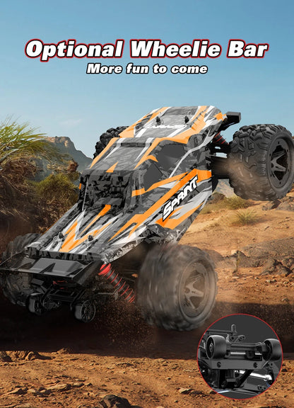 4WD radiostyrd bil i skala 1:16 med 4 kanaler