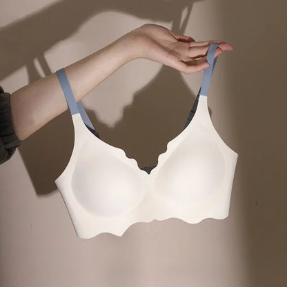 BH Women Bralette No Steel Ring Adjustable Strap Beauty Back Bra Upper Support Pure Desire Comfort Sling Ladies Underwear