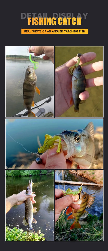 Supercontinent Crazy Lures 65mm/10pcs 40mm/20pcs Soft Lure Fishing Lures Shrimp Lobster Soft Plastic Lure Fishing Lures