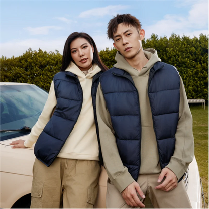 Vinterväst Dun Eget Tryck & Brodyr – Polokrage | Reklamkläder & Profilprodukter