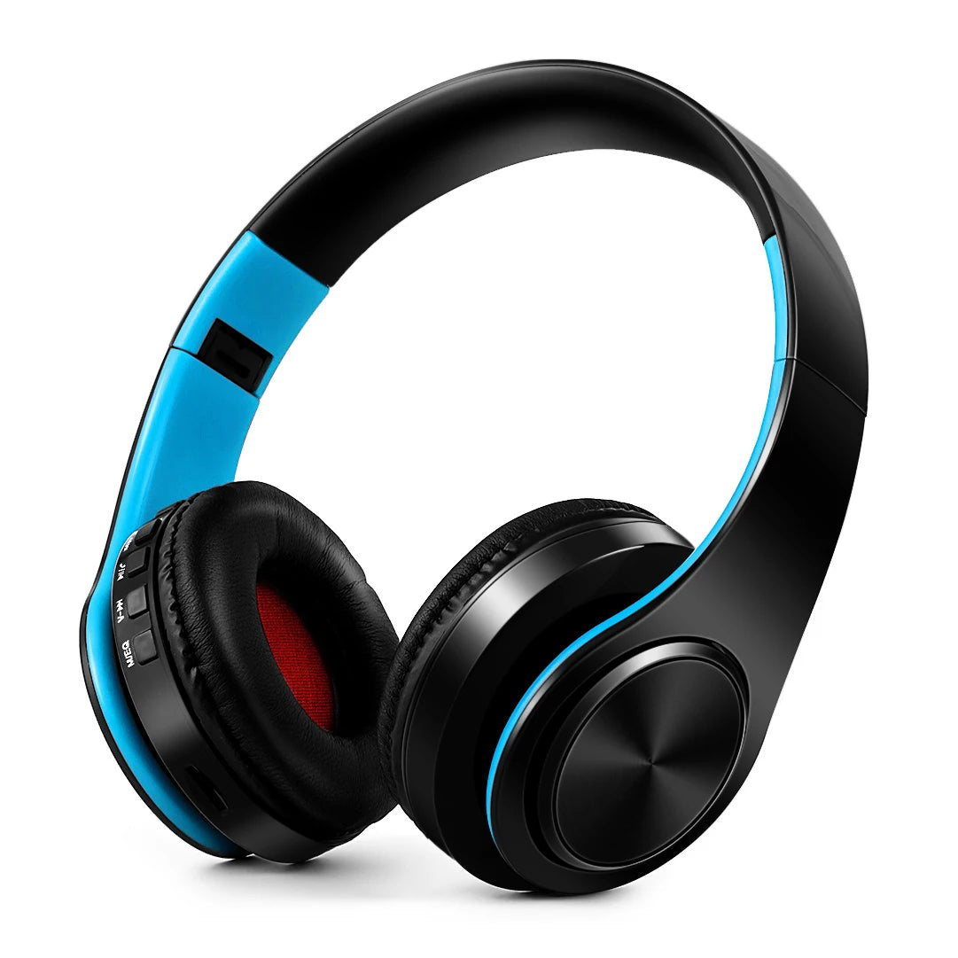 CATASSU Bluetooth 5.3 Headset Over-Ear – MP3 FM-radio 20h 400mAh Minnesskum Hopfällbar CE/FCC/RoHS Smartphone TV PC Surfplatta