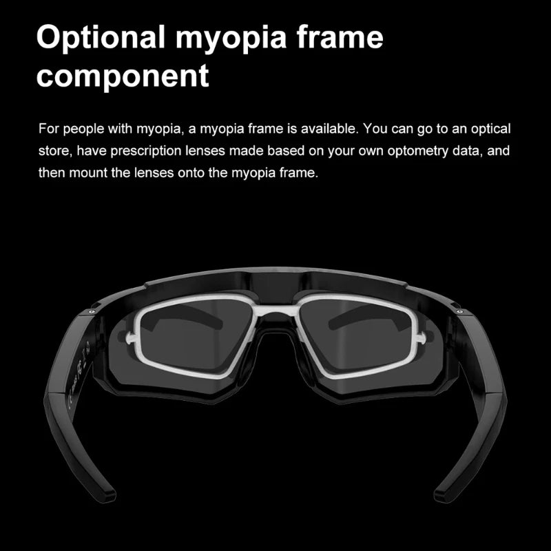Mijia Smart Al Glasses For Cycling Recording Ai Translator Voice Assistant Wireless Remote Calling Video&photo Sports Sunglasses