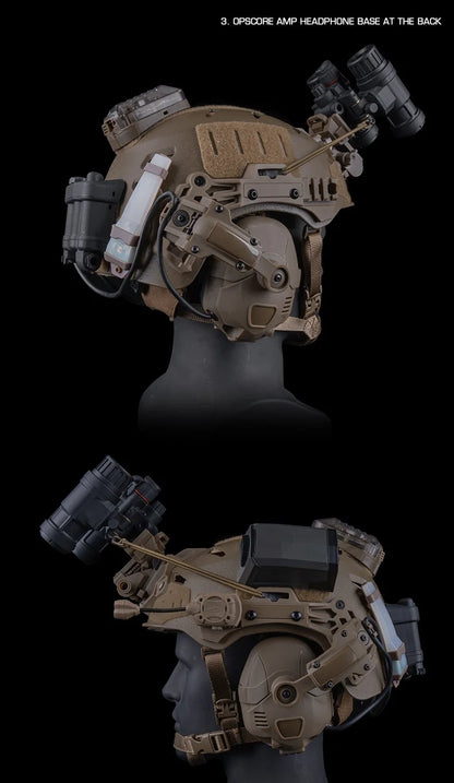 Wendy 3.0 taktik- och träningshjälm, förenklad version för jakt och airsoft