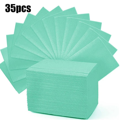250/125/10pcs Tattoo Clean Pad Disposable Colorful Dental Bibs Tattoo Table Covers Cleaning Wipes Napkin Tattoo Accessories