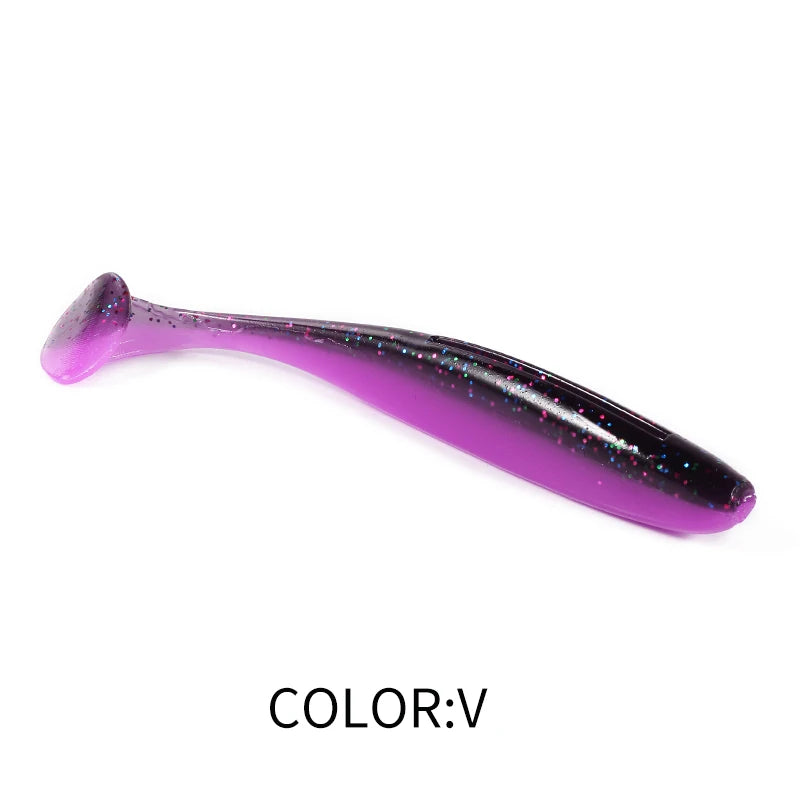2020 NEW Supercontinent Soft Lures   Baits Fishing Lure Leurre Shad Double Color Silicone Bait T Tail