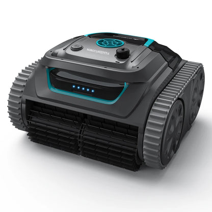 WYBOT A1 Trådlös Poolrobot – 120min 2600mAh IPX8 Dubbellager Filter Gyroskopnavigering Auto-Parkering 100m² 2026