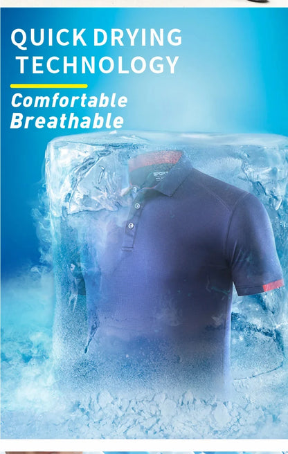 Snabbtorkande Polo med Eget Tryck & Brodyr – Kylande Polyester, Unisex | S–5XL