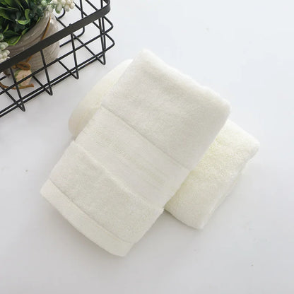 1/2/6pcs Bamboo Fiber Towel Set Luxury Thick Bath Towels & Face Towels for Adults 34x74cm/70x140cm Home Bathroom Accessories